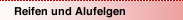 Reifen und Alufelgen